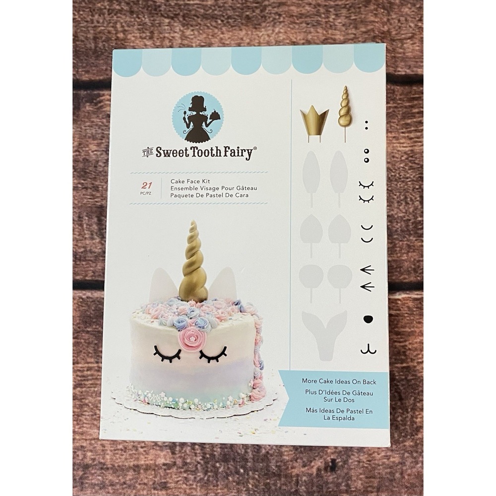 The Sweet Tooth Fairy Cake Face Kit 21 Piece By American Crafts